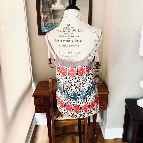 ZOA New York Multicolored Blouse Sz S - Picture 3 of 4